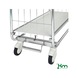 Shelf trolley, 3 load areas, load capacity 250 kg 1195x470 mm, central brake - 8000 series shelf trolley, load capacity 250 kg, central brake - 2