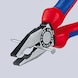 KNIPEX 组合钳，160 毫米，抛光头，带双组份手柄 - 组合钳，带双组份手柄套 - 2