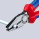 KNIPEX 组合钳，160 毫米，抛光头，带双组份手柄 - 组合钳，带双组份手柄套 - 3