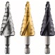 BOSCH step drill HSS-TiN 4 - 20 mm 1/4-inch 70.5 mm 9 steps 2608587433 - Step drill (non-detachable cutting edges) - 1