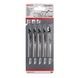 BOSCH Jigsaw blade T 301 BCP Precision for Wood 5-pack 2608633A37 - Saw blade for jigsaw - 2