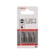 BOSCH Screwdriver bit Extra-Hard S 1.0x5.5 25 mm 3-pack 2607001464 - Bit for slotted screws - 2