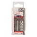 BOSCH Metal drill bits HSS-G DIN 338 5.1 x 52 x 86 mm 10-pack 2608585491 - Solid drill bits (non-detachable cutting edges) - 2