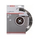BOSCH Diamond cutting blade Best for Abrasive 230 x 22.23 x 2.4 x 15 mm 2608602683 - Diamond cutting disk - 2