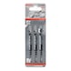 BOSCH Jigsaw blade T 244 D Speed for Wood 3-pack 2608630879 - Saw blade for jigsaw - 2