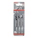 BOSCH Jigsaw blade T 144 DF Speed for Hard Wood 3-pack 2608636222 - Saw blade for jigsaw - 2