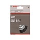 BOSCH disk brush 100 x 0.3 mm crimped steel wire 1609200273 - Disk brush - 2
