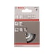 BOSCH disk brush 75 x 0.3 mm 8 mm crimped steel wire 2608622007 - Disk brush - 2