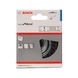 BOSCH Cup brush 100 mm wire thickness 0.5 mm M14 knotted steel wire 2608622010 - Cup brush - 2