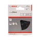 BOSCH Topfbürste 75 mm gewellter Stahldraht 2608622098 - Topfbürste - 2