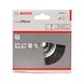 BOSCH tapered brush Clean for Metal 115 mm crimped steel wire 2608622101 - Tapered brush - 2