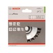 BOSCH tapered brush Heavy Inox 115mm knotted stainless steel wire 2608622109 - Tapered brush - 2