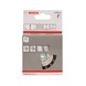 BOSCH disk brush 75 x 0.5 mm knotted steel wire 2608622113 - Disk brush - 2