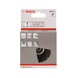 BOSCH Cup brush 60 x 0.3 mm crimped stainless steel wire 2608622118 - Cup brush - 2