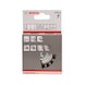 BOSCH disk brush 70 x 0.35 mm knotted stainless steel wire 2608622125 - Disk brush - 2