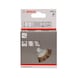 BOSCH Scheibenbürste 80&nbsp;x&nbsp;0,2mm gewellter Draht vermessingt/Schrauber 2608622130 - Scheibenbürste - 2