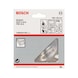 BOSCH Blattschneider 10 20&nbsp;mm 2,8&nbsp;mm 3608641001 - Fräser mit Schaft und nichtlösbaren Schneiden (Sonstige) - 3