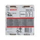 BOSCH countersunk head pin SK64 50G 1.6 mm 50 mm galvanized 2500-pack 2608200505 - Tacker pin - 2