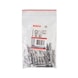 BOSCH Screwdriver bit extra-hard T15 49 mm 25-pack 2607002510 - Bit for hexagon socket screws - 2