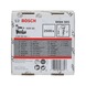 BOSCH Senkkopf-Stift SK64 30G 1,6 mm 30 mm verzinkt 2500er-Pack 2608200501 - Tackerstift - 2