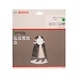 BOSCH Circular saw blade Optiline Wood 180x30/20x2,6 mm 24 2608640608 - Circular saw blade (machines) - 2