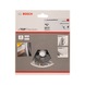 BOSCH Scoring blade Top Precision Laminated Panel 80x20x2.8 - 3.6mm 2608642126 - Circular saw blade (bore, non-detachable cutting edges) - 2