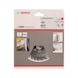 BOSCH Scoring blade Top Precision Laminated Panel 100x22x2,8 - 3,6mm 2608642128 - Circular saw blade (bore, non-detachable cutting edges) - 2