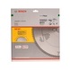 BOSCH Kreissägeblatt Expert for Wood 250 x 30 x 3,2 mm 80 2608642507 - Kreissägeblatt (-Maschinen) - 2