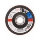 BOSCH flap disc X571 angled 115 mm 60 glass cloth 2608605451 - Flap disc - 1