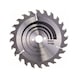 BOSCH Circular saw blade Optiline Wood 160x20/16x2.6 mm 24 2608640596 - Circular saw blade (machines) - 1