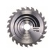 BOSCH Kreissägeblatt Optiline Wood für Handkreissägen 190x30x2,0mm 24 2608641185 - Kreissägeblatt (-Maschinen) - 1