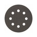 BOSCH Sanding sheet F355 115 mm 240 8 holes Velcro 5-pack 2608605561 - Abrasive tool made of abrasive on backing - 1
