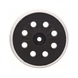 BOSCH Backing pad 125 mm medium hard 2608601607 - Adhesive backing pad - 1