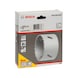 BOSCH HSS bi-metal hole saw for standard adapter 152 mm 6-inch 2608584138 - Hole saw (non-detachable cutting edges) - 2