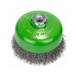 BOSCH Cup brush 100 mm crimped stainless steel wire 2608622103 - Cup brush - 1