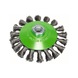 BOSCH tapered brush Heavy Inox 115mm knotted stainless steel wire 2608622109 - Tapered brush - 1