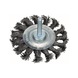 BOSCH disk brush 75 x 0.5 mm knotted steel wire 2608622113 - Disk brush - 1