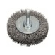 BOSCH Scheibenbürste 70&nbsp;x&nbsp;0,3&nbsp;mm 15mm gewellter rostfreier Stahldraht 2608622122 - Scheibenbürste - 1
