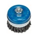 BOSCH cup brush 90 mm wire thickness 0.8 mm M14 knotted steel wire 1608614000 - Cup brush - 1