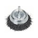 BOSCH Cup brush 70 x 0.3 mm crimped steel wire 1609200270 - Cup brush - 1