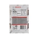BOSCH countersunk head pin SK50 30G 1.2 mm 30 mm galvanized 5000-pack 2608200514 - Tacker pin - 2