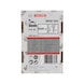 BOSCH countersunk head pin SK50 35G 1.2 mm 35 mm galvanized 5000-pack 2608200515 - Tacker pin - 2