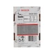 BOSCH countersunk head pin SK50 45G 1.2 mm 45 mm galvanized 5000-pack 2608200517 - Tacker pin - 2