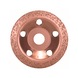 BOSCH Carbide-Schleifk&ouml;pfe 115mm fein Scheibenform schr&auml;g 2608600180 - Schleifmittel aus gebundenem Schleifmittel mit Bohrung oder Gewinde - 1