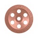 BOSCH Carbide grinding heads 180mm fine wheel shape flat 2608600362 - Abrasive made of bonded abrasive with bore or thread - 1