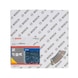 BOSCH Diamond cutting blade Standard Stone 180x22,23x2x10 mm 10-pack 2608603237 - Diamond cutting disk - 2