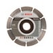 BOSCH Diamond cutting blade Standard for Abrasive 125x22,23x6x7 mm 2608602616 - Diamond cutting disk - 1