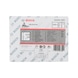 BOSCH D-head strip nail SN34DK 75RG 2.8 mm 75 mm 3000-pack 2608200021 - Tacker nail - 2