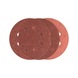BOSCH Sanding sheet set 25-piece 8 holes 115 mm 80 - 240 2607019496 - Abrasive tool made of abrasive on backing - 1