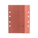 BOSCH Sanding sheet set 25-piece 8 holes 93x230 mm 60-240 2607019499 - Abrasive tool made of abrasive on backing - 1